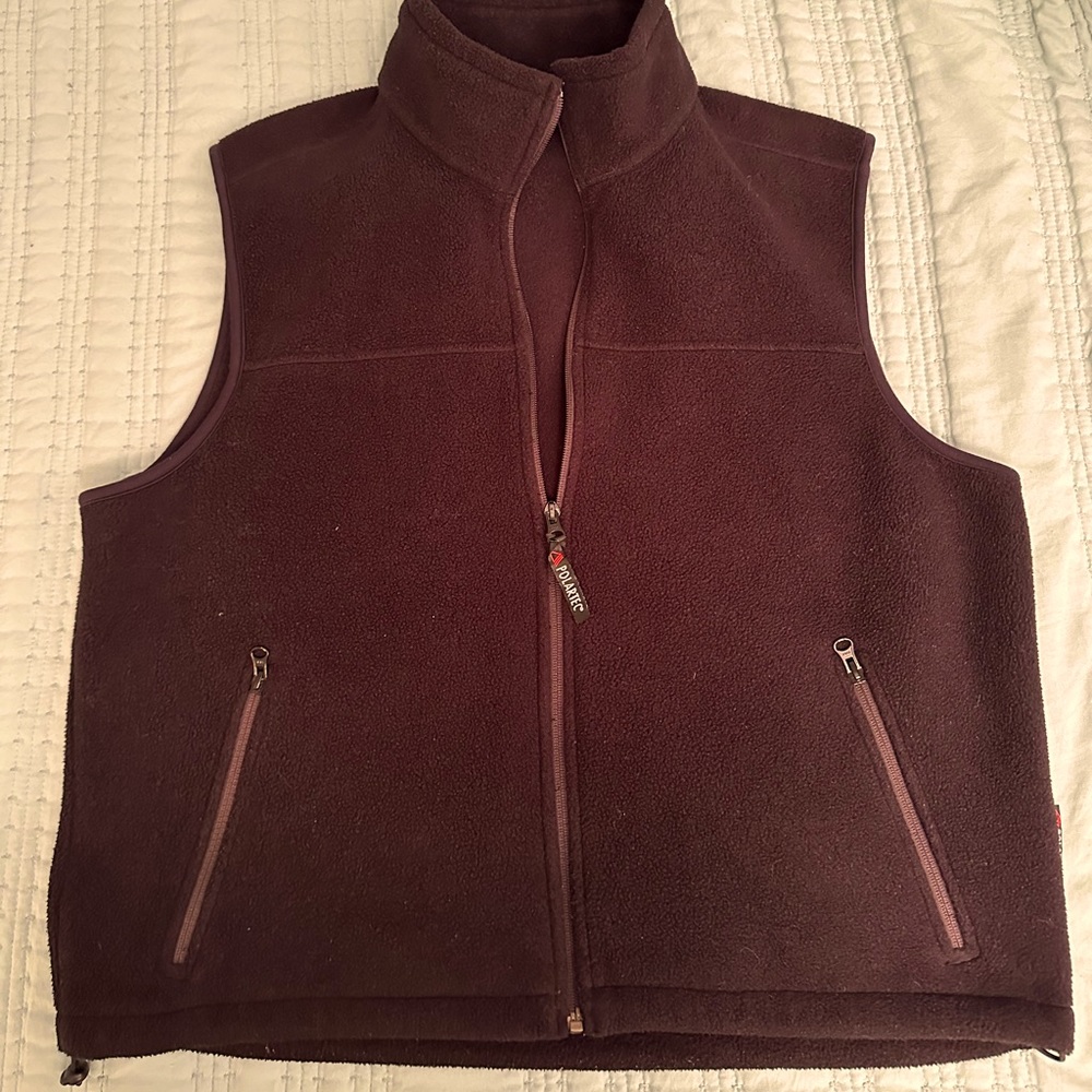 Eddie Bauer men’s fleece vest size large